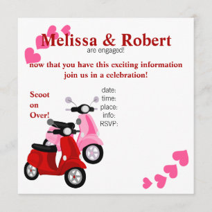 Invitación ¡Scooter para dos!