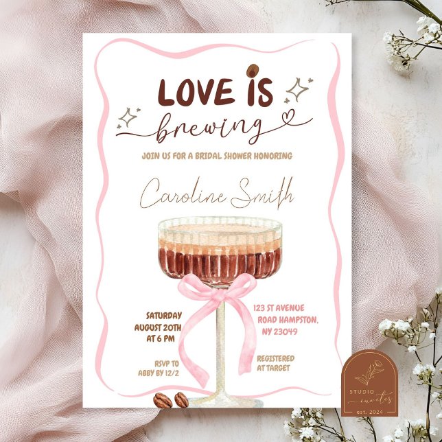 Invitación ScribbleEspresso Martini Coquette El Amor está en  (Subido por el creador)