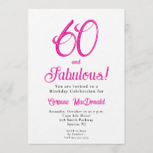 Script de Sesenta y Fabuloso Cumpleaños 60 Rosa Fi