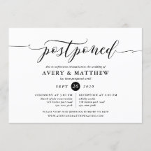 Script Posponed Boda Ceremonia y recepción