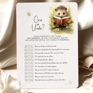 Invitación ¿Se acabó o se acabó la partida de Baby Shower de