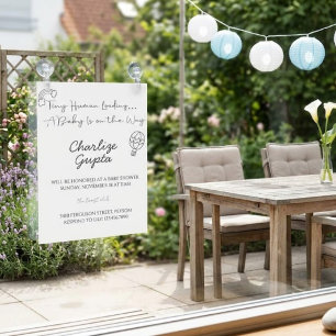 Invitación Se acerca un bebé Fiesta de Baby Shower