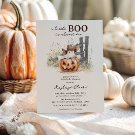 Invitación Se acerca un pequeño Boo Fiesta de Bebé de Hallowe
