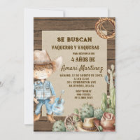 Se Buscan Voceros Españoles Occidentales Cumpleaño