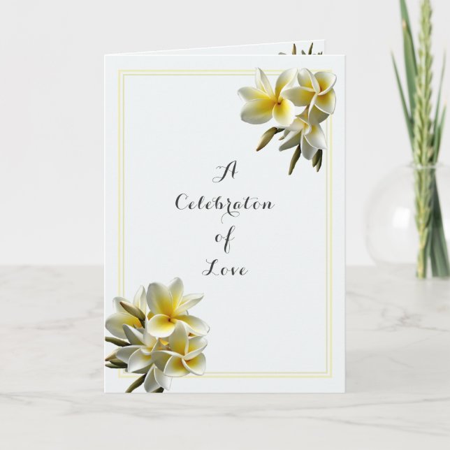 Invitación Se dobla la celebración del amor de los Bodas amar (Anverso)