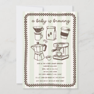 Invitación Se está preparando un bebé Fiesta de bebé neutral