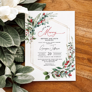 Invitación Sé Feliz Antes De Casarse Con Una Ducha De Novias