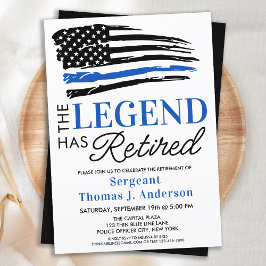 Invitación Se ha retirado la leyenda personal de retiro de la