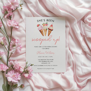Invitación Se la han llevado – Despedida de soltera de helado