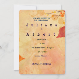 INVITACIÓN SE LE INVITA AL BODA DE