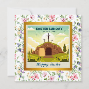 Invitación Se levanta y celebra la resurrección el domingo