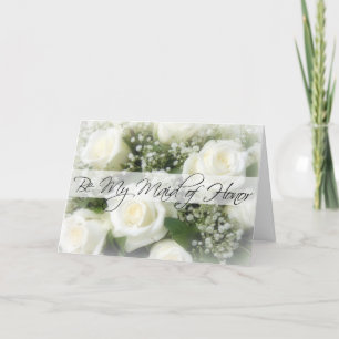 Invitación Sé mi empleada de honor invitada