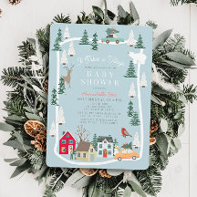 Se Necesita Un Baby Shower Azul De Village Holiday
