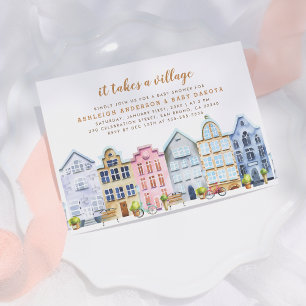 Invitación Se Necesita Un Baby Shower Neutral De Género De Al