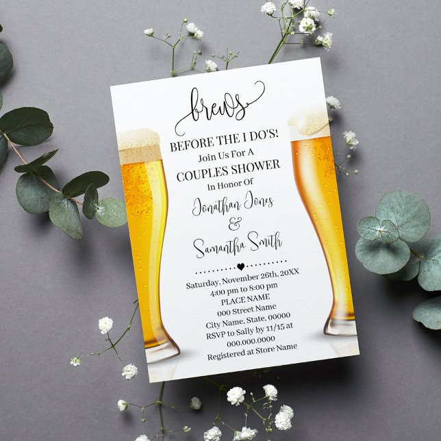 Invitación Se prepara antes de la ducha de las parejas (Subido por el creador)