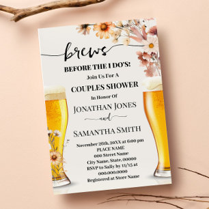Invitación Se produce antes de que yo haga Parejas Ducha Caer