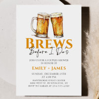 ¡Se produce antes de que yo lo haga! Beer Boda Par