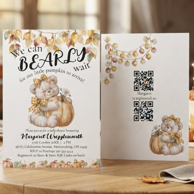 Invitación Se Puede Esperar con Ansia Cumpleaños de Bebé Códi (Subido por el creador)
