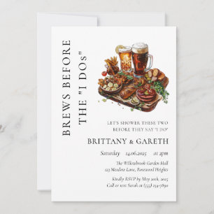 Invitación Se Reproduce Antes De La Cervecería De Ducha I Dos