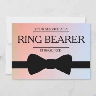 Invitación Se solicita su servicio como mejor hombre groomsma