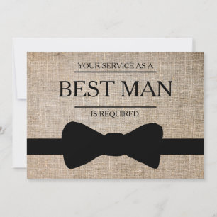 Invitación Se Solicita Su Servicio como Padrino de Bodas