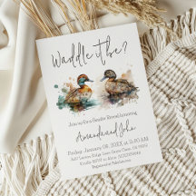 Se trata de cazar la revelación de género del pato