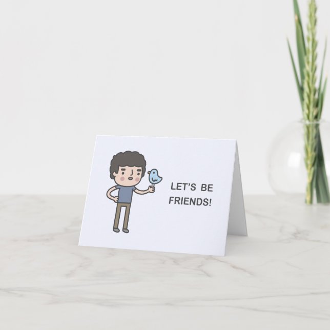 Invitación ¡Seamos amigos! (Anverso)