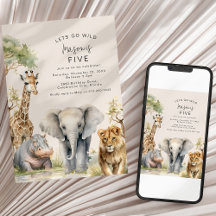 Seamos salvajes | Fiesta de Cumpleaños de los Anim