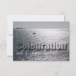 Invitación Seascape 1 Celebración del Servicio de Monumento a