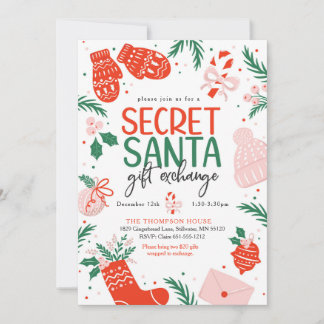 Invitación SecretSantaNavideño