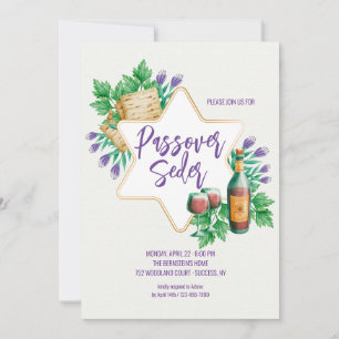 Invitación Séder de Pascua
