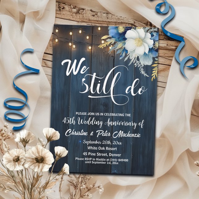 Invitación Seguimos Haciendo 45° Aniversario Boda (Subido por el creador)
