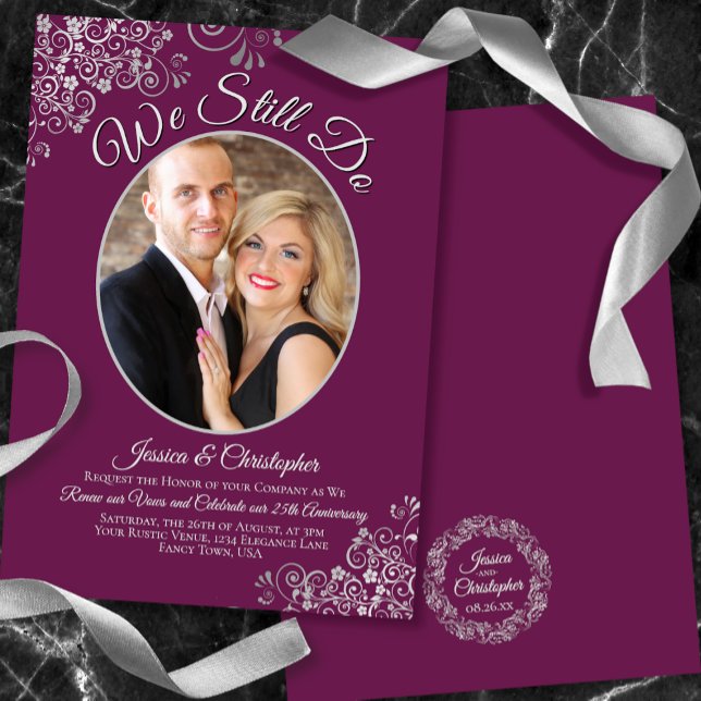 Invitación Seguimos Haciendo Cassis y Boda Plata Votos Renova (Subido por el creador)
