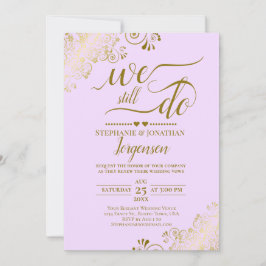 Invitación Seguimos Haciendo Elegante Renovación De Votos De 