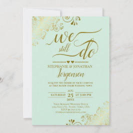 Invitación Seguimos Haciendo Elegante Renovación De Votos Ver