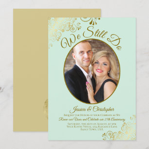 Invitación Seguimos Haciendo Renovación De Votos De Los Bodas