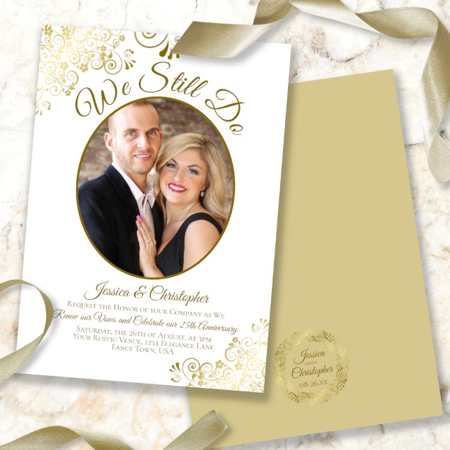 Invitación Seguimos Haciendo Renovación Del Oro Y El Boda Bla (Subido por el creador)