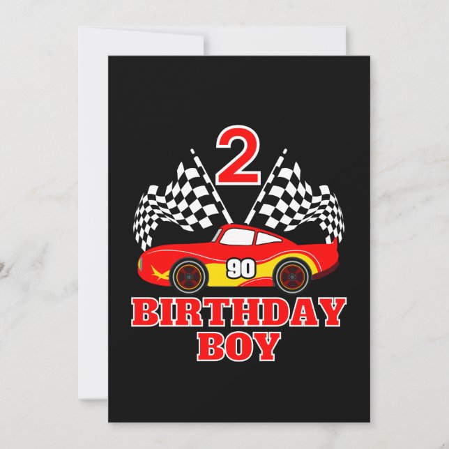 Invitación Segundo cumpleaños (Anverso)