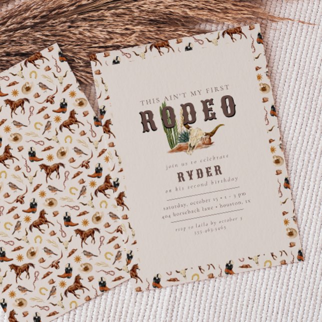 Invitación Segundo cumpleaños de los chicos occidentales del  (Subido por el creador)