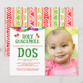 INVITACIÓN SEGUNDO FIESTA DE CUMPLEAÑOS - FOTO - DOS