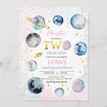 Segundo Viaje De La Fiesta Del Cumpleaños Espacial