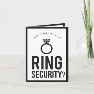 Invitación Seguridad de anillos