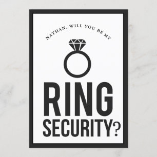 Invitación Seguridad del anillo