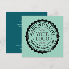 Invitación Sello - TU TEXTO Y LOGO 3