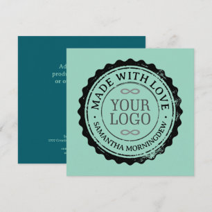 Invitación Sello - TU TEXTO Y LOGO 3