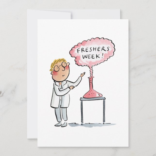 Invitación Semana de la Bienvenida (Anverso)