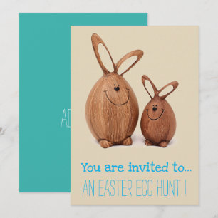 Invitación Semana Santa Caza de Huevos Pascua fiesta lindos c