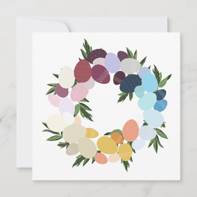 Invitación Semana Santa. Vacaciones Vintage. (Anverso)