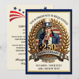 Invitación Semicucentenario Patriótico