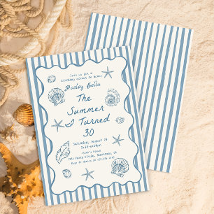 Invitación Semillas El Verano Que Cumplí Los Treinta Años